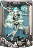 Monster High Doll, Lagoona Blue in Black and White, Reel Drama Collector Doll, Doll-Size and Life-Size Posters, Horror Flick Theme, Toys and Gifts (HKN30)