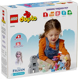 LEGO DUPLO Disney Elsa & Bruni in the Enchanted Forest, Frozen Toy for Toddlers, Comes with 4 Characters from Frozen 2 Including an Elsa Mini-Doll, Birthday Gift Idea for Toddlers Ages 2 and Up, 10418