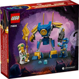 LEGO NINJAGO Jay’s Mech Battle Pack Adventure Toy Set for Kids, with Jay Minifigure and Mech Figure, Creative Ninja Gift for Boys and Girls Aged 6 Years Old and Up, 71805