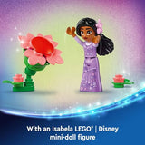 LEGO Disney Encanto Isabela’s Flowerpot, Buildable Orchid Flower Toy for Kids with Disney Encanto Mini-Doll, Disney Toy for Play and Display, Fun Disney Gift for 9 Year Old Girls and Boys, 43237