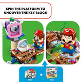 LEGO Super Mario Dorrie's Sunken Shipwreck Adventure Expansion Set, Super Mario Collectible Toy for Kids with Cheep Cheep, Cheep Chomp and Blooper Figures, Gift for Boys, Girls and Gamers, 71432