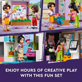 LEGO Friends Heartlake City Shopping Mall Toy, Building Kit with Mini-Doll Accessories for Kids to Build Social Skills and Play Together, Gift Set for 8 Year Old Kids, Girls and Boys, 42604