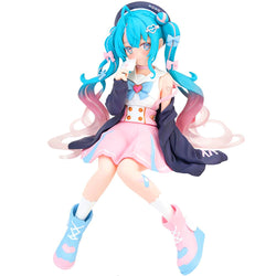 JIANYING Miku Figure Anime Figures Noodle Stopper Figure Loves Sailors Suit Gift Desktop Collection Ornament 5.3"
