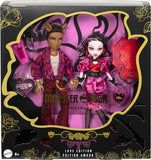 Monster High Dolls, Draculaura and Clawd Wolf Howliday Love Edition Collector Two-Pack with Doll Stands and Displayable Packaging