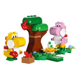 LEGO Super Mario Yoshi's Wild Forest Expansion Set, Toy with 2 Yoshi Figures Made of Stones for Boys and Girls, Small Gift for Children and Gamers from 6 Years 71428