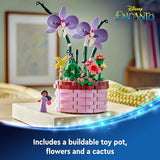 LEGO Disney Encanto Isabela’s Flowerpot, Buildable Orchid Flower Toy for Kids with Disney Encanto Mini-Doll, Disney Toy for Play and Display, Fun Disney Gift for 9 Year Old Girls and Boys, 43237