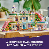 LEGO Friends Heartlake City Shopping Mall Toy, Building Kit with Mini-Doll Accessories for Kids to Build Social Skills and Play Together, Gift Set for 8 Year Old Kids, Girls and Boys, 42604