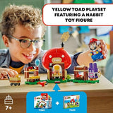 LEGO Super Mario Nabbit at Toad’s Shop Expansion Set, Build and Display Toy for Kids, Video Game Toy Gift Idea for Gamers, Boys and Girls Ages 7 and Up, 71429