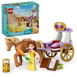 LEGO Disney Princess Belle’s Storytime Horse Carriage and Mini-Doll, Princess Toy for Kids, Disney’s Beauty and The Beast Movie Gift for Girls and Boys Ages 5 and Up, 43233