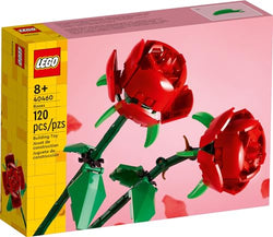 LEGO Roses Building Kit, Unique Easter Gift for Teens or Kids, Botanical Collection Building Set, Easter Basket Stuffer to Build Together, 40460