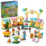 LEGO Friends Pet Adoption Day Toy, Animal Set, Pretend Play, Gift Idea for Kids, Girls and Boys Aged 6 Years and Up, with 7 Characters and 5 Animal Figures, Hedgehog, Hamster, Pig and More, 42615