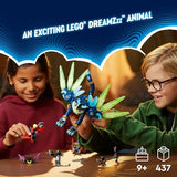 LEGO DREAMZzz Zoey and Zian The Cat-Owl, TV Show Inspired Animal Toy Building Set for Kids, Toy for Girls and Boys Ages 9 Years Old and Up, 71476