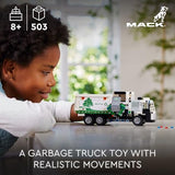 LEGO Technic Mack LR Electric Garbage Truck Toy, Buildable Kids Truck for Pretend Play, Great Gift for Boys, Girls and Kids Ages 8 and Up who Love Recycling Truck Toys and Vehicles, 42167