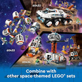 LEGO 60433 City Modulare Raumstation, 6 Astronauten, Raumkapselmodule Raumschiff