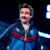 Barbie Signature Doll, Ted Lasso Wearing Blue Tracksuit with AFC Richmond Logo, Collectible in Displayable Packaging