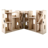 Wood Castle Dollhouse by Make Market®