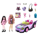 Monster High Travel Club Vehicle Doll for Girls Ages 4 and Up