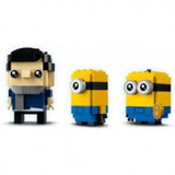 LEGO BricksHeadz Minions 40421 The Rise of Gru - Belle Bottom, Kevin and Bob for Ages 3 & Up