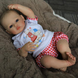 CHAREX Lifelike Reborn Baby Dolls -18 inch Realistic Baby Girl Meadow, Newborn Baby Doll Weighted Soft Body, Look Real Baby with Feeding Toy for Kids Age 3