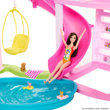 Barbie DreamHouse Doll House with 75+ Pieces Including Furniture & 3-Story Pool Slide, Pet Elevator & Puppy Play Areas