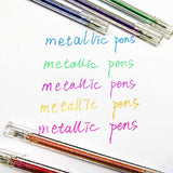 SMOOTHERPRO Glitter Gel Pens 1.0mm Metallic Vibrant Sparkle Colorful Pen 18 Colors for Coloring Calligraphy Cards Journal Drawing (SC623-18)