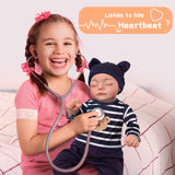 JIZHI Lifelike Reborn Baby Dolls with Heartbeat and Sound -20 Inch Sleeping Realistic-Newborn Baby Dolls Soft Body Baby Boy with Feeding Kit Gift Box for Kids Age 3+