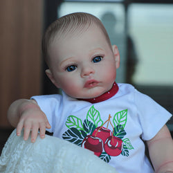 CHAREX Realistic Reborn Baby Dolls - 18 inch Newborn Baby Dolls, Lifelike Reborn Baby Girl, Soft Weighted Real Baby, Real Life Baby with Accessories for Kids Age 3 +