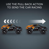 LEGO Technic NEOM McLaren Extreme E Race Car, Off-Road Pull Back Car Toy for Action Vehicle Role Play, Cool Toy for 7 Year Olds, McLaren Car Toy Gift Idea for Boys, Girls and Kids, 42166