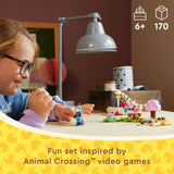 LEGO Animal Crossing Julian’s Birthday Party Video Game Toy for Kids, Animal Crossing Toy from The Video Game Series with Horse Toy Minifigure, Birthday Gift for Girls and Boys Ages 6 and Up, 77046