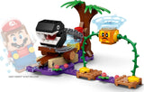 Lego 71381 Super Mario Set de Expansión: Batalla en la Jungla Contra el Chomp Cadenas, Kit de Construcción con Figura de Bramball