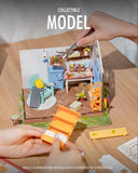 Rolife DIY Miniature Dollhouse House Kit for Adults-Mini Greenhouse Model Kit-Mini Things-Craft Kits for Adults-DIY Book Nook Kit Idea