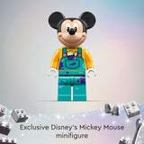 LEGO Disney Classic 100 Years of Disney Animation Icons 43221 Buildable Disney Toy with Mickey Mouse Minifigure, Classic Disney Wall Art, Fun Toys for Kids Ages 6+