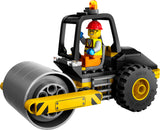 LEGO City Construction Steamroller Toy Playset, Fun Gift, Construction Toy Set for Kids Aged 5 Years Old Plus, Model Truck with a Worker Minifigure, Imaginative Play for Boys and Girls, 60401