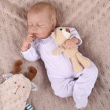BABESIDE Reborn Baby Dolls - 20Inch Soft Realistic Sleeping Baby Doll with Gift Box Real Newborn Baby Dolls That Look Real for 3+ Years Olds Girls