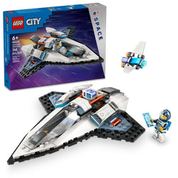 LEGO City Interstellar Spaceship, Creative Play Space Toy, Building Set with Spacecraft Model, Drone, and Astronaut Figure, Easter Basket Stuffer for Boys, Girls and Kids Ages 6 and Up, 60430