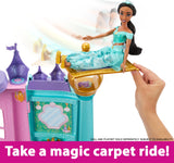 Mattel Disney Princess Doll House Ultimate Castle (4 ft Tall), Lights & Sounds, 3 Levels, 25+ Furniture & Accessories
