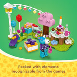 LEGO Animal Crossing Julian’s Birthday Party Video Game Toy for Kids, Animal Crossing Toy from The Video Game Series with Horse Toy Minifigure, Birthday Gift for Girls and Boys Ages 6 and Up, 77046