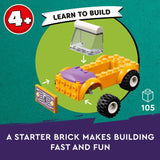 LEGO Friends Horse and Pony Trailer Playset, Building Toy for Kids, Creative Play Gift with Liann and Zoya Characters and 2 Animal Figures, Toy for 4 Year Olds and Up, 42634