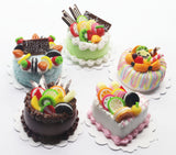 ThaiHonest Lovely Mixed 5 Assorted Cake Dollhouse Miniature Food,Tiny Food