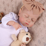 BABESIDE Reborn Baby Dolls - 20Inch Soft Realistic Sleeping Baby Doll with Gift Box Real Newborn Baby Dolls That Look Real for 3+ Years Olds Girls