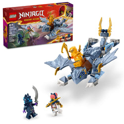 LEGO NINJAGO Young Dragon Riyu Playset with 3 Ninja Minifigures for Independent Play, Buildable Ninja Toy Model and Adventure Set for Kids, Ninja Gift for 6 Year Old Boys and Girls, 71810