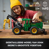LEGO Technique John Deere 948L-II Skidder 42157 Toy Blocks, Present, Car, Boys, Ages 11 and Up