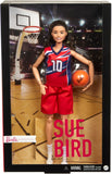 Barbie Signature Doll, Sue Bird with No. 10 Uniform Clothes & Basketball Accessory