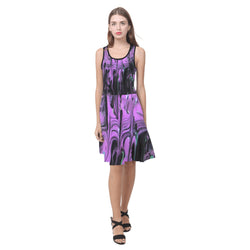 Purple Haze Women's Casual Sundress (Model D04)