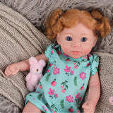 BABESIDE Reborn Baby Dolls Silicone Full Body Girl Stella - 12-Inch Realistic-Newborn Baby Doll Full Soft Body Flexible Limbs Real Life Baby Doll with Clothes & Bottles Gift for Kids Age 3+