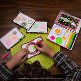 Spirograph — Neon Tin — Art Drawing Kit — The Classic Way to Make Countless Amazing Designs with Neon Colors — for Ages 8+