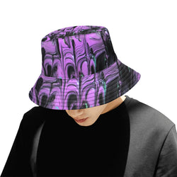 Purple Haze Unisex Summer Bucket Hat