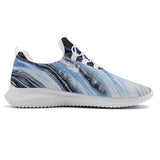 Metal Blue Wave SF_S61 Women's Lace Up Runing Shoes