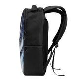 Metal Blue Wave D37 Laptop Backpack