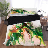 Green Goo  D51 Quilt Bed Sets